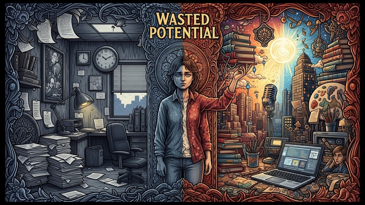 Are You Wasting Your Potential? The Brutal Psychology Explained