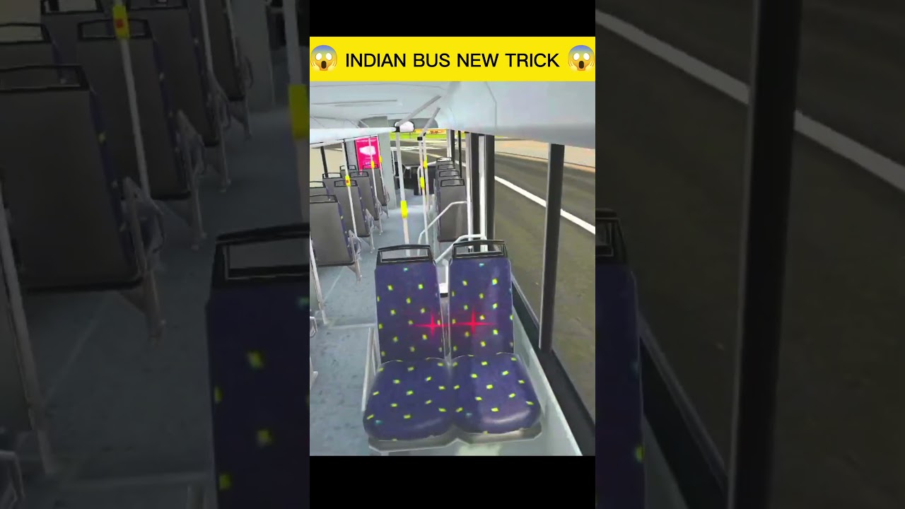 😱bus new  trick 😱Indian Theft Auto 💥simulator🤯 #short #video #indian #game #shorts