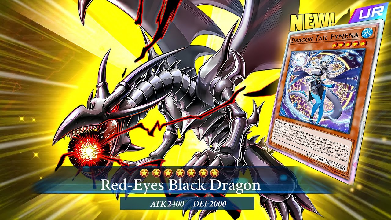 The Best Way To Play Red-Eyes Deck In 2025! Red Eyes With Dragon Tail Is INSANE!