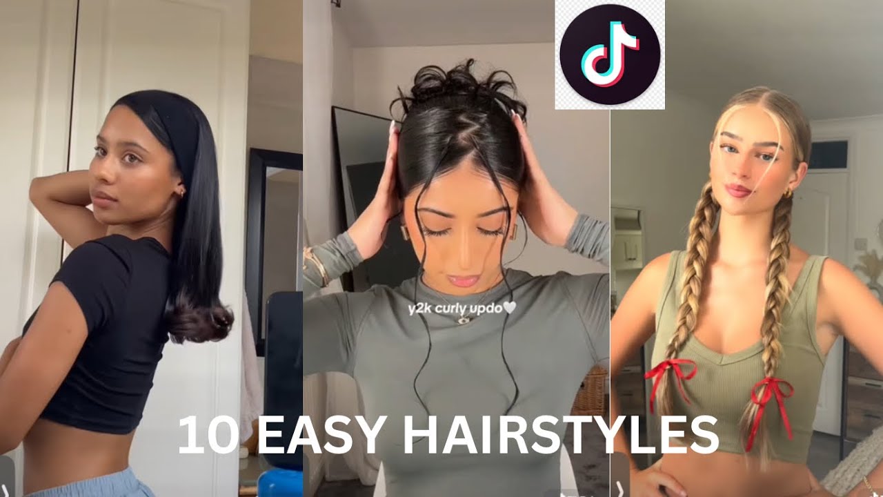 2025 TRENDY Straight Hairstyles | TikTok COMPILATION✨🥰