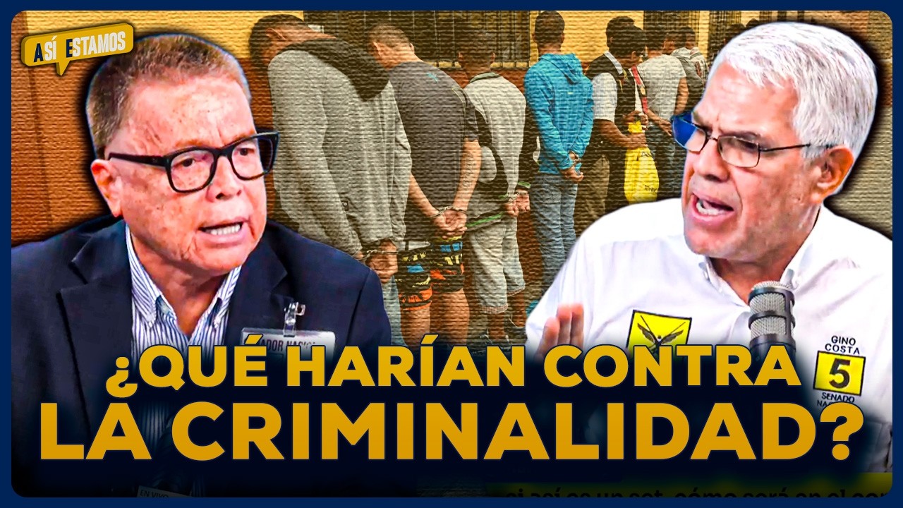 Debate de candidatos: César Zumaeta y Gino Costa enfrentan sus propuestas | SEGMENTO #AsíEstamos