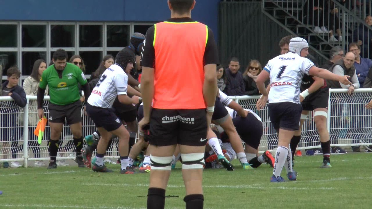 2019 05 19 Colomiers  15 - 13  Stade Toulousain (Quart de finale Championnat de France Elite Crabos)