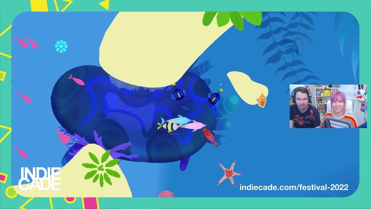 Checking out IndieCade 2022 Nominee Delfini with Kimchica!