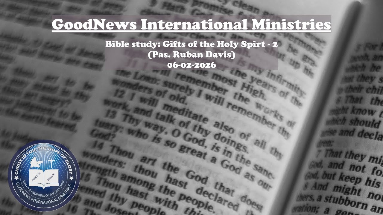 Bible study: Gifts of the Holy Spirt - 2
