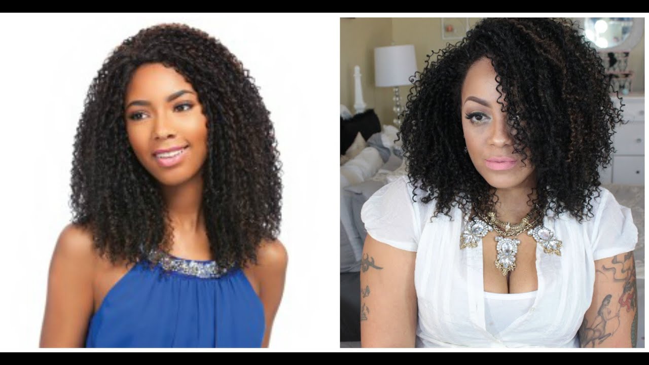 Wig Dupe #10 Kinky Curly Flip Over Method SENSATIONNEL IVANA sistawigs.com