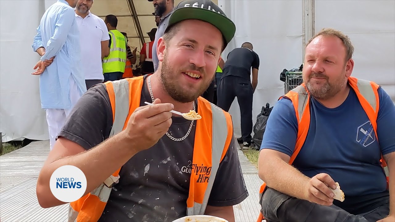 Getting Marquees ready to host 30,000 people | Jalsa Salana UK 2022