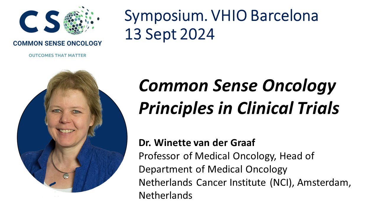 Winette van der Graaf CSO Symposium ESMO 2024