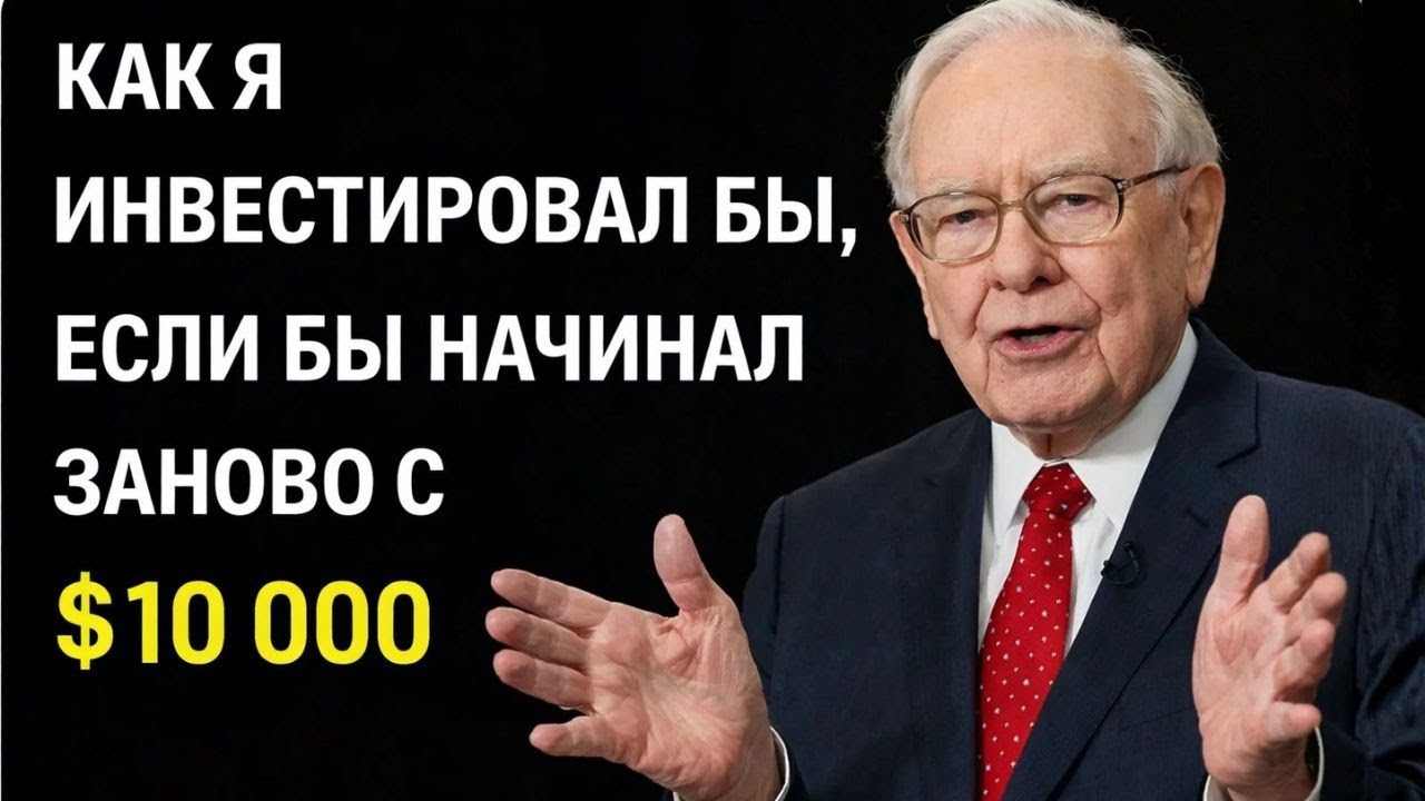 Миллиардер Уоррен Баффет: как я составил бы портфель на 2026 год с $10 000