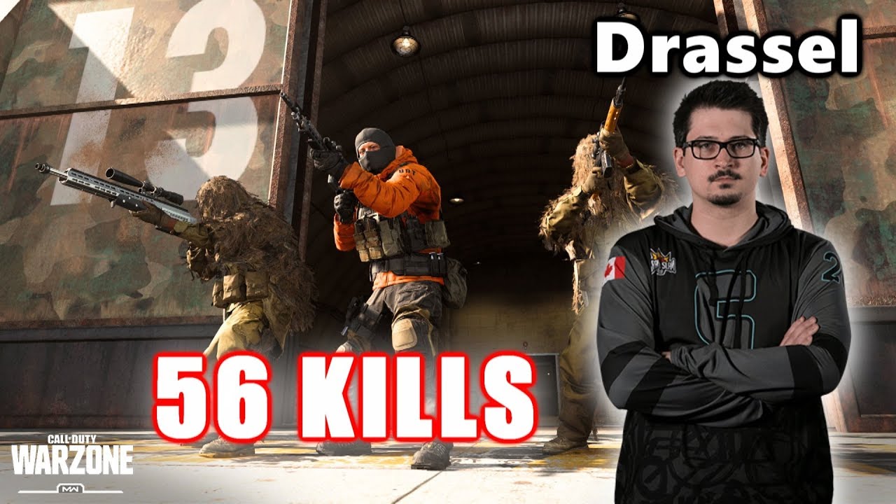 Ghost Drassel, Chun & THump - 56 KILLS - COD WARZONE