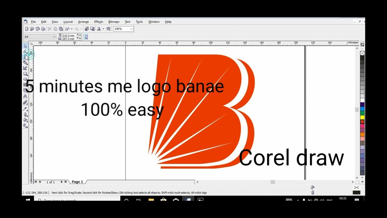Bank of baroda ka logo kaise banae|Bank of baroda का लोगों कैसे बनाएं||लोगों कैसे बनाए