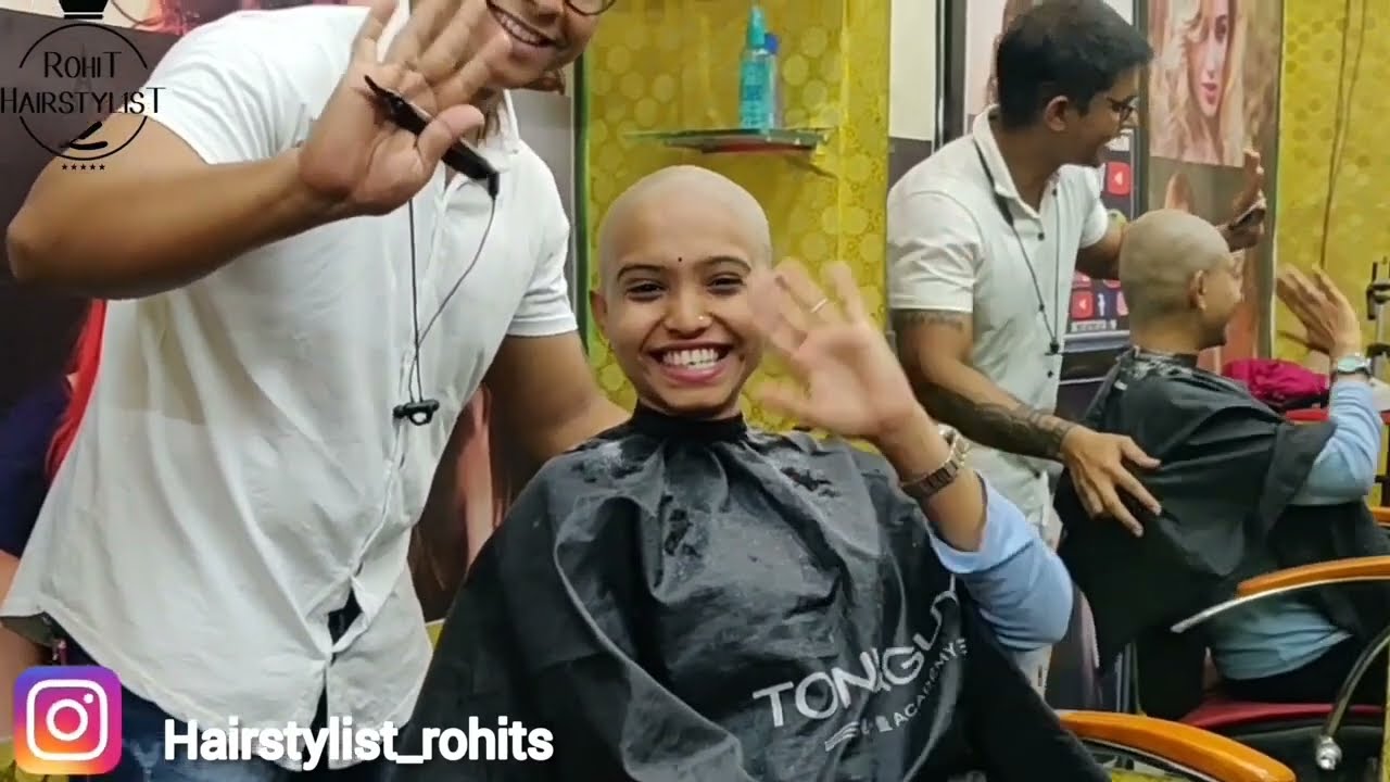 Headshave / Forced Headshave / How to Dandruff headshave in Hindi/ Dandruff Removal headshave