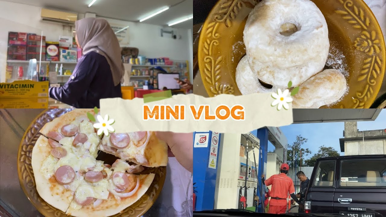 #minivlog seharian buat pizza dan donat homemade 🍕🍩✨🤭💖