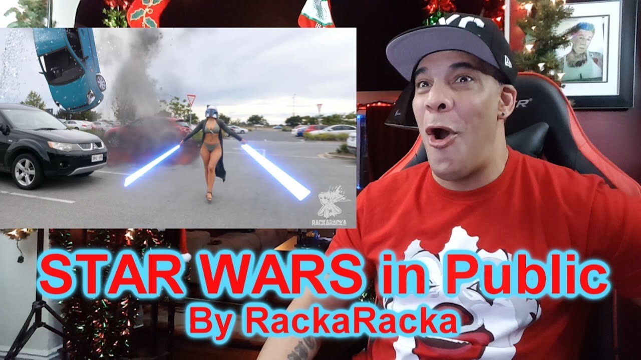 STAR WARS in Public By RackaRacka REACTION