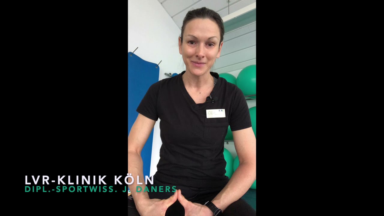 LVR-Klinik Köln - Sporttherapie - Übungen für entspannte Beine
