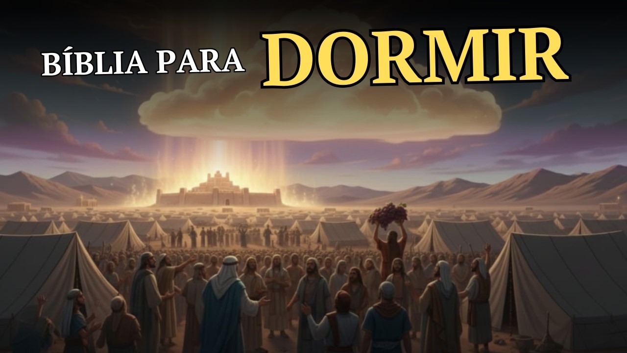 Bíblia em Áudio para Dormir | Números 11 ao 13 – Superando a Murmuração