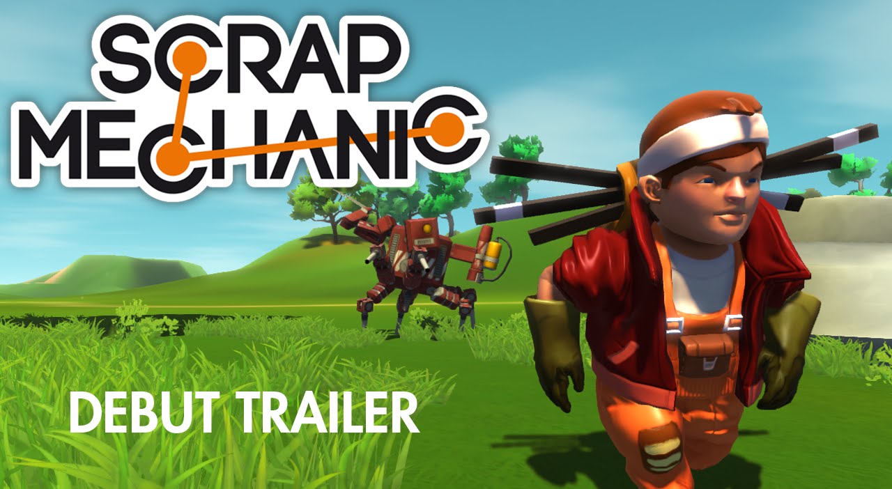 Scrap Mechanic - Debut Trailer 2014 (Alpha)