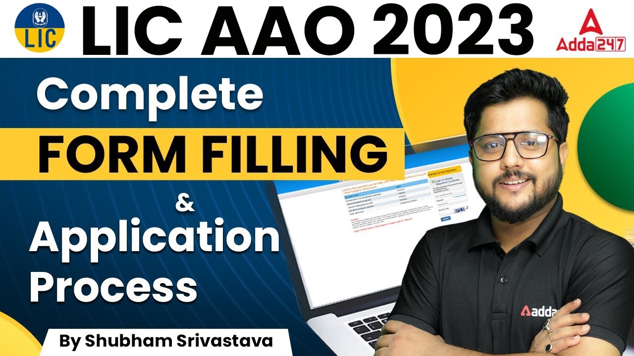 LIC AAO Form Fill Up 2022 Complete Application Process | LIC AAO Form Kaise Bhare