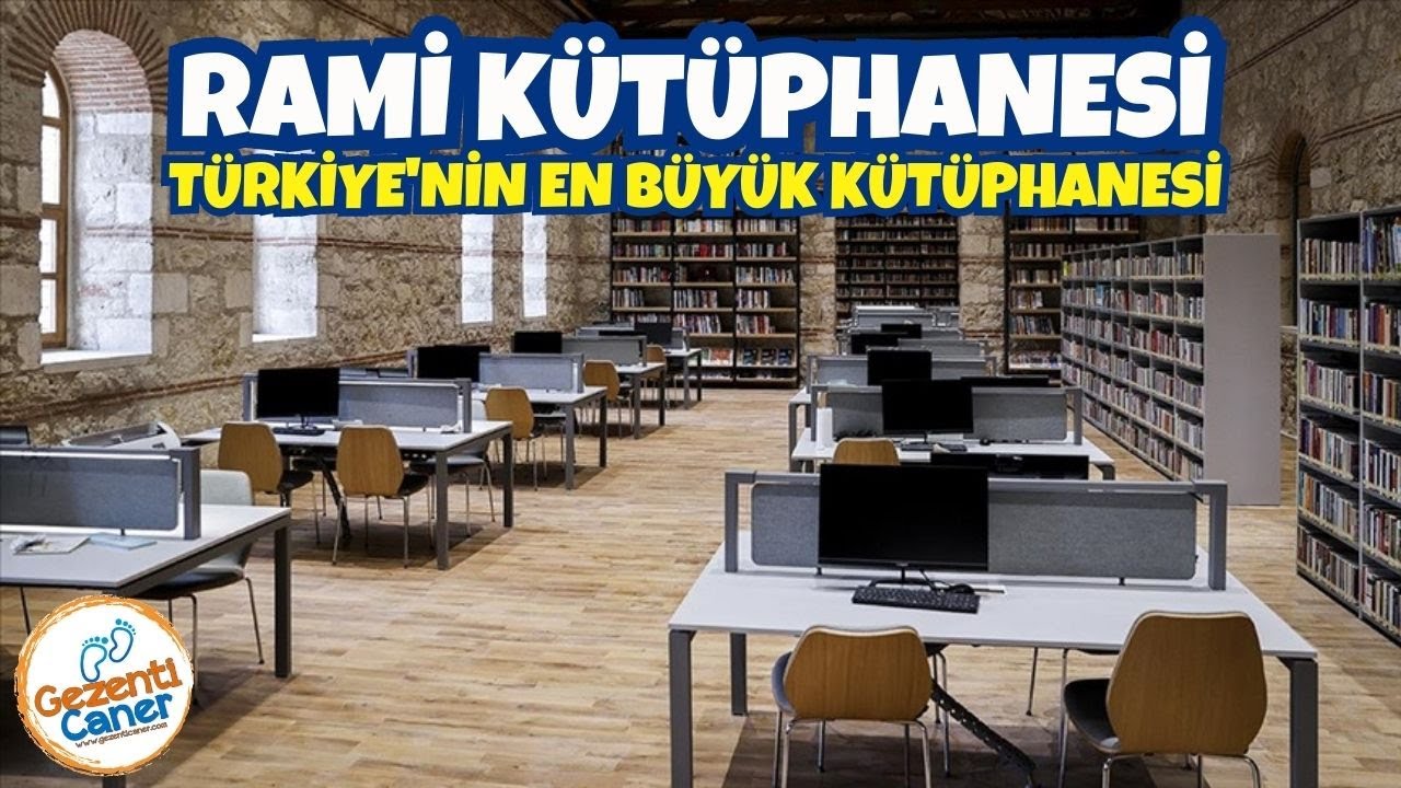 Rami Kütüphanesi | Türkiye'nin En Büyük Kütüphanesi - Tüm Bölümlerini Gezdim.. (Vlog)