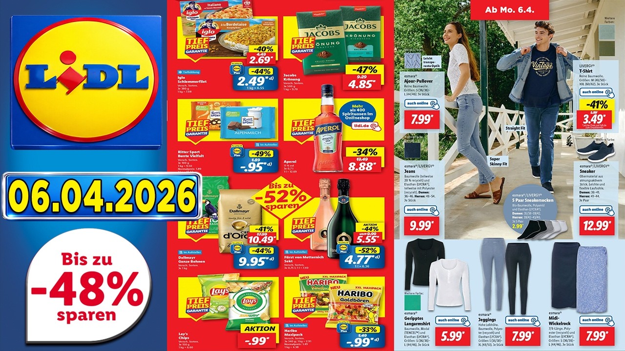 LIDL Prospekt Diese Woche – Gültig von 06.04.2026 - Angebote werbung
