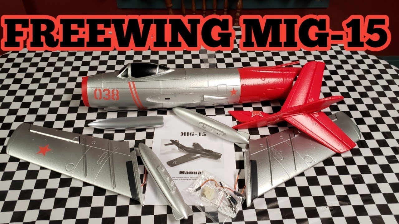 Freewing MIG-15 unboxing