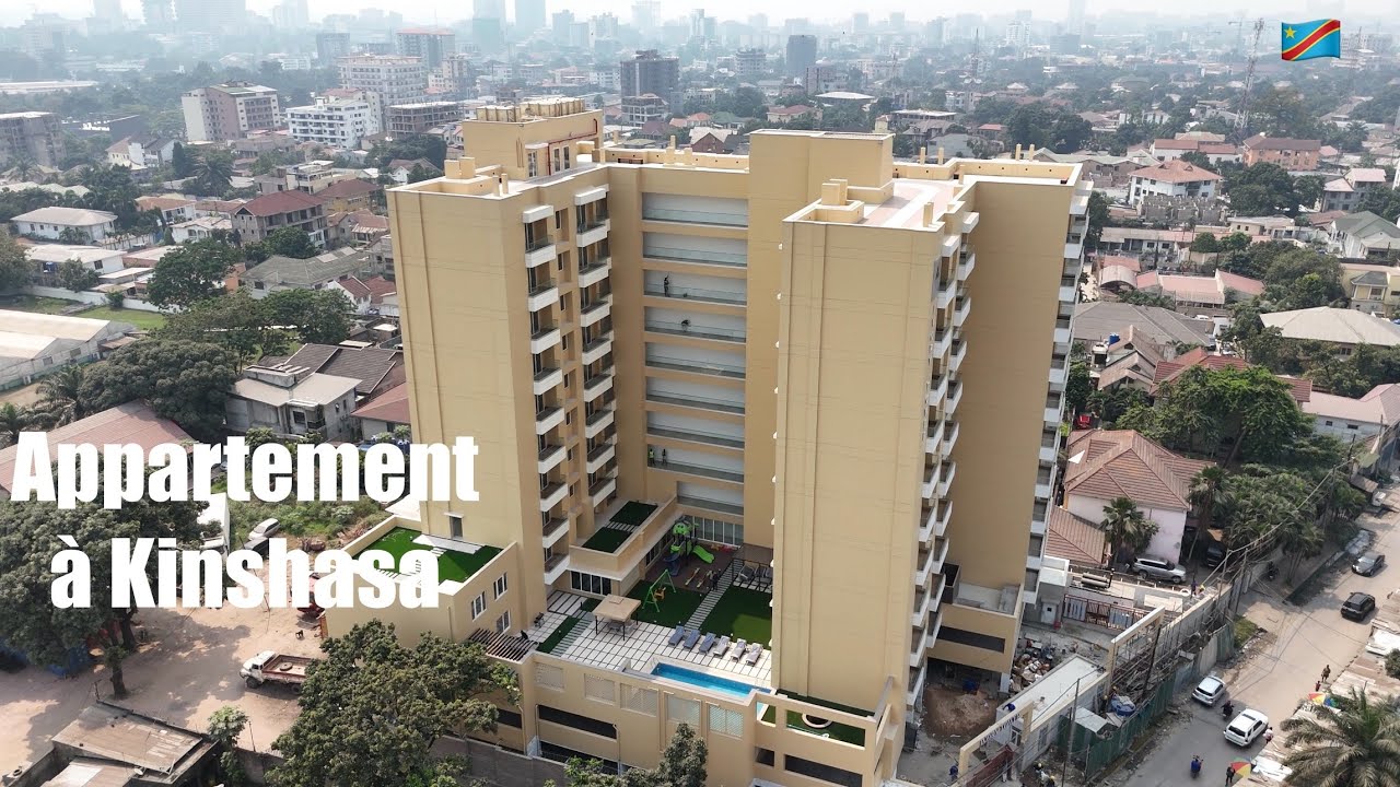 NOUVEAU complexe d'appartements à KINSHASA🇨🇩, IVORY TOWER dans la commune de NGALIEMA 