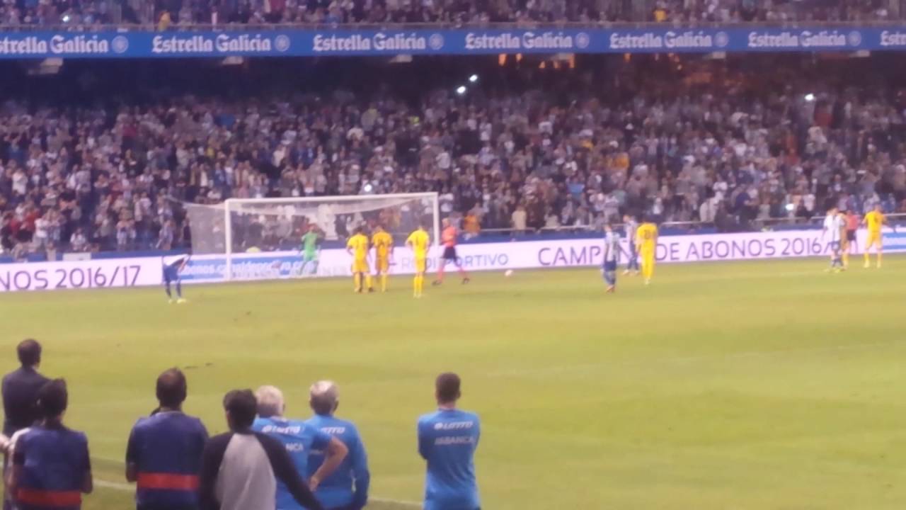 Gol de la victoria ante el Eibar Deportivo de la coruña