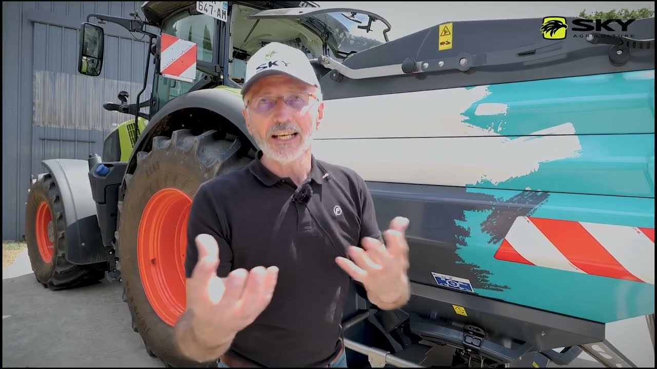 🇩🇪 🎬 Vorstellung des Düngerstreuers X50 durch unseren Produktmanager! ⚙️