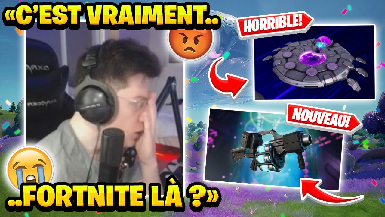 La SAISON la plus WTF de FORTNITE ?! Ma RÉACTION à la SAISON 7 chapitre 2 sur FORTNITE
