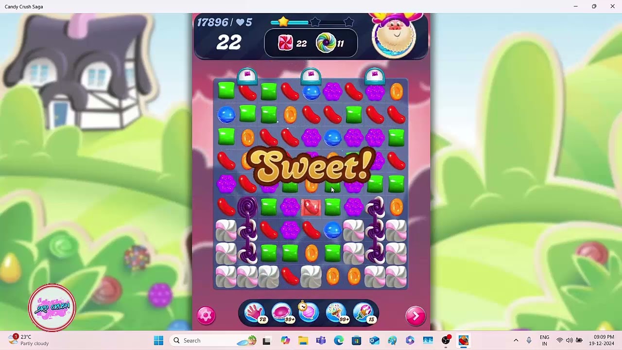 Candy Crush Saga Level 17896