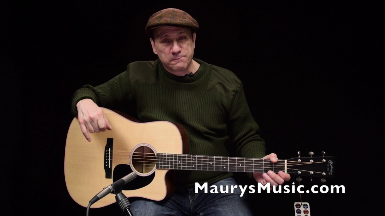 The Martin DC 16E at Maury's Music