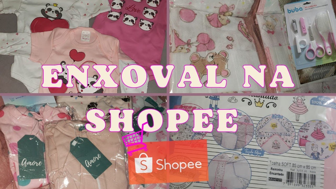 Compras para o Enxoval da bebê na Shopee - Parte2