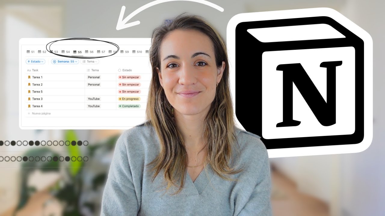 Organízate creando una agenda semanal en Notion