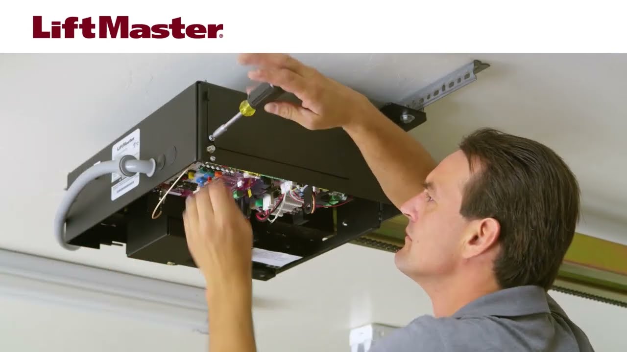 How to Install the LiftMaster HCTDCUL Specialty Overhead Operator for Commercial Door Application
