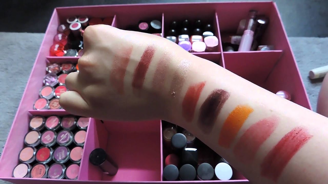Lippenstift Sammlung Teil 2: P2, Alverde, Mac &&&
