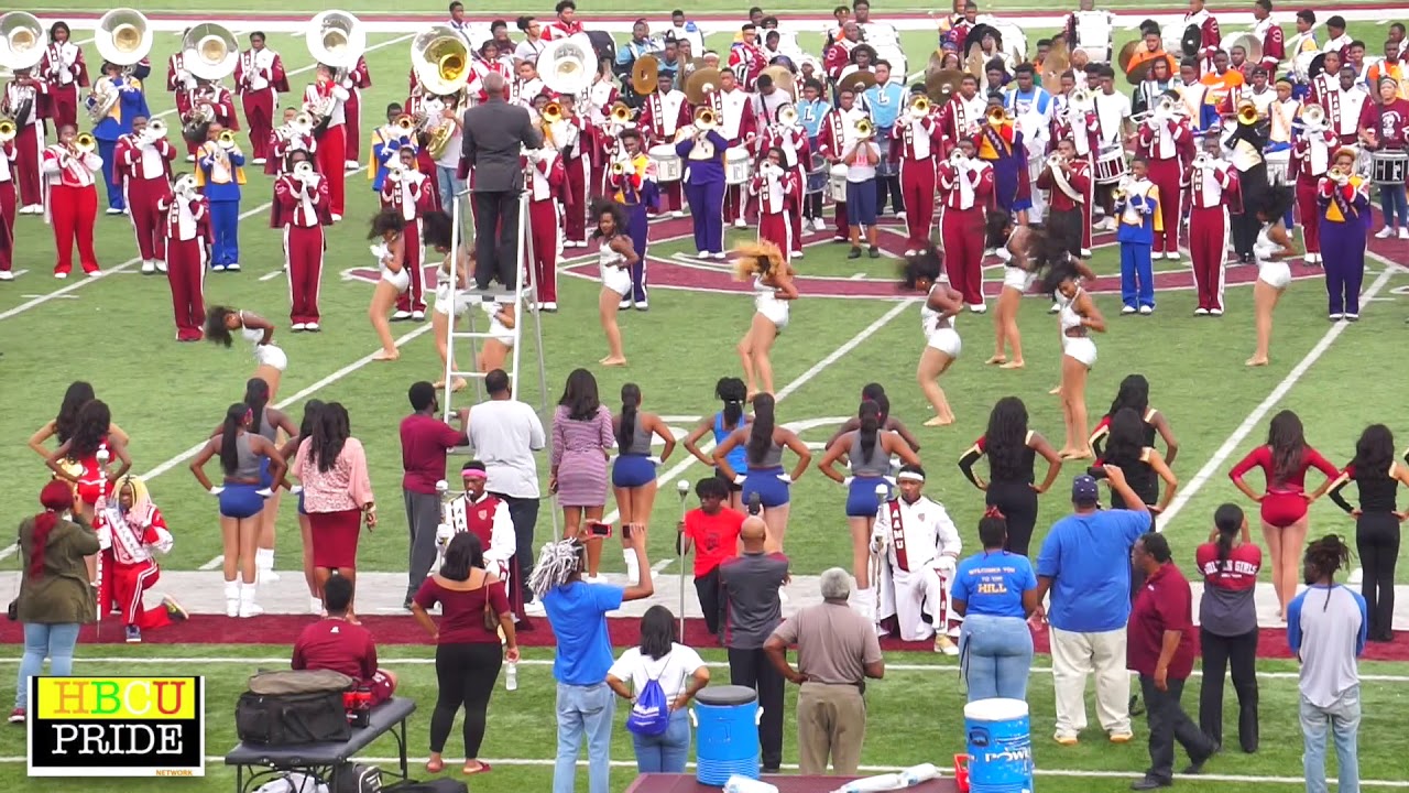 Alabama A&M University | Marching Maroon & White |  High School Band Day '17
