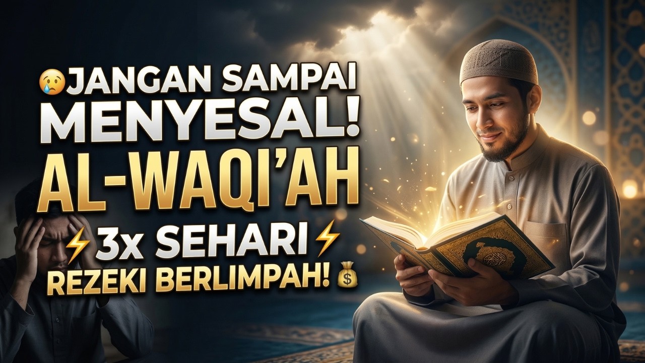 Amalkan Sekarang! Surah Al-Waqi’ah 3x Sehari untuk Membuka Pintu Rezeki