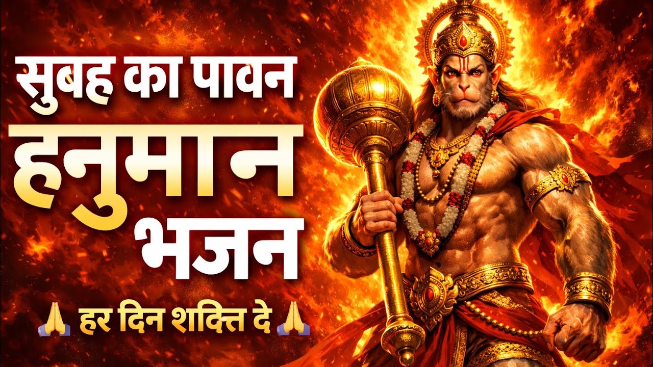 सुबह का पावन हनुमान भजन | हर दिन शक्ति दे | Hanuman Bhajan Morning | Bajrangbali