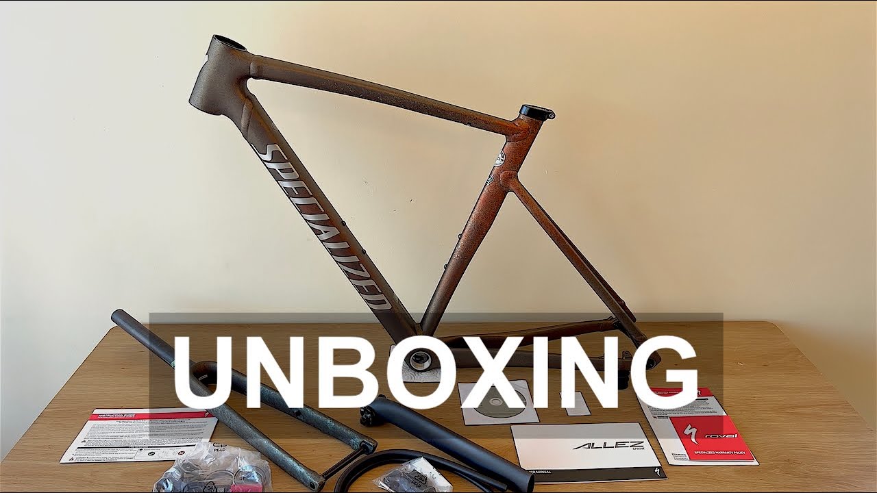 2025 Allez Sprint Frameset 52 - Copper Colour - Unboxing + Weight (4K)