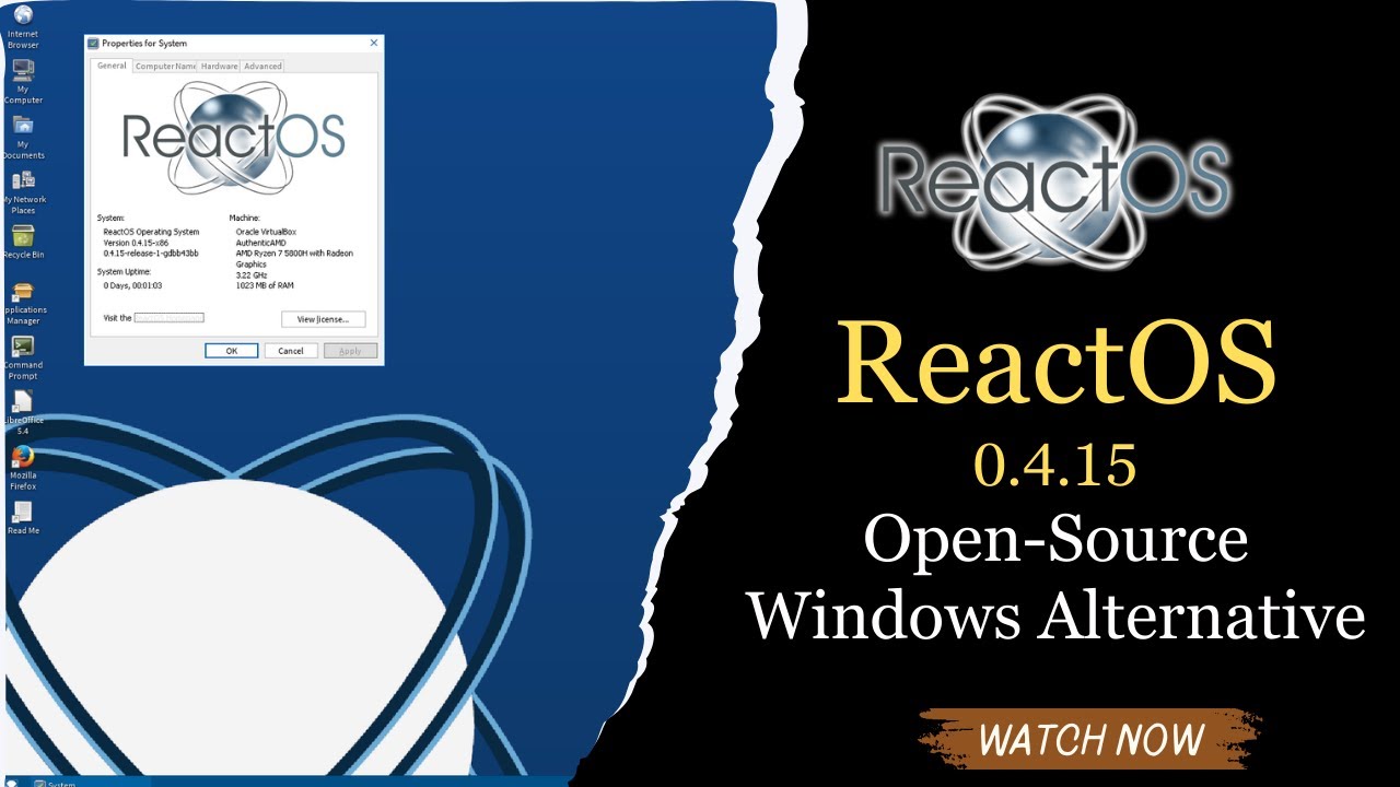 ReactOS 0.4.15 &mdash; ЛУЧШАЯ альтернатива Windows с открытым исходным кодом на данный момент!