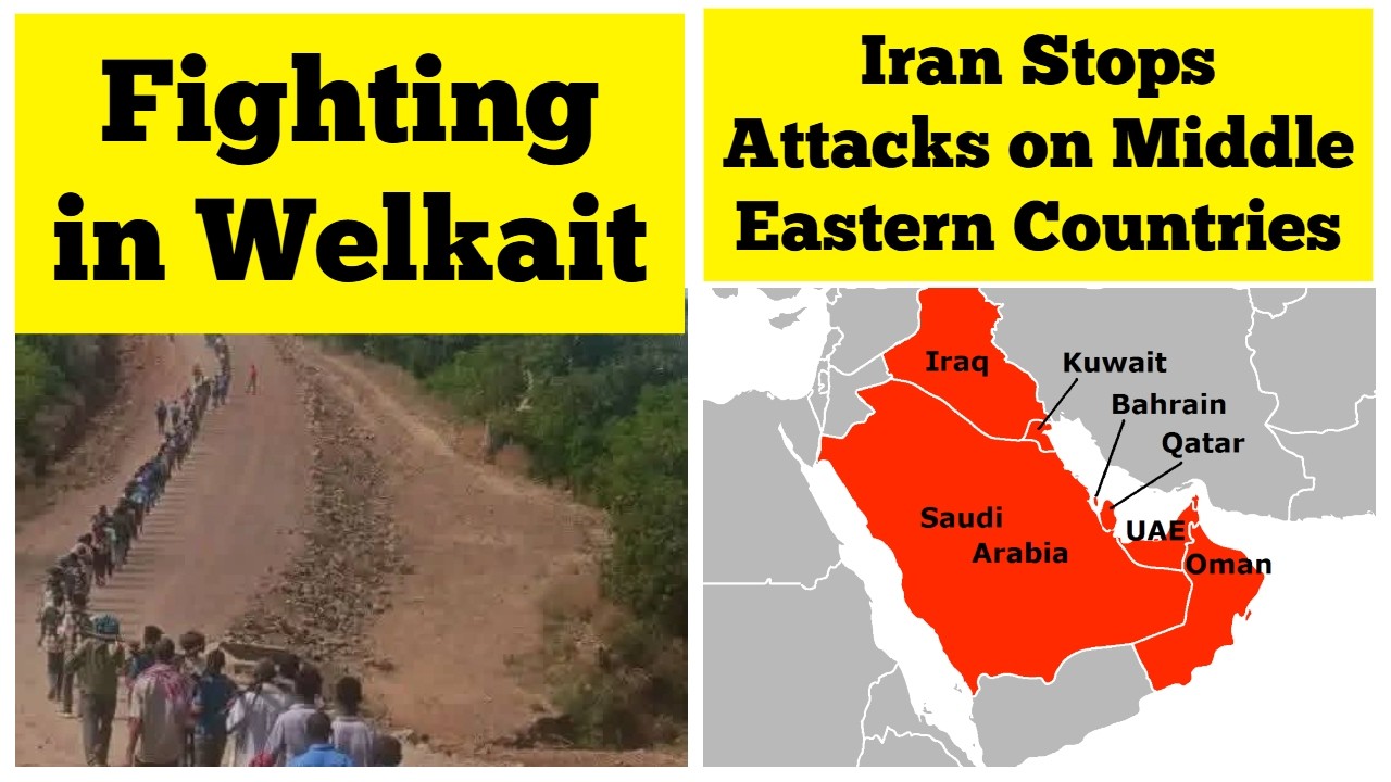 Walki w Welkait | Iran wstrzymuje ataki na kraje Bliskiego Wschodu
