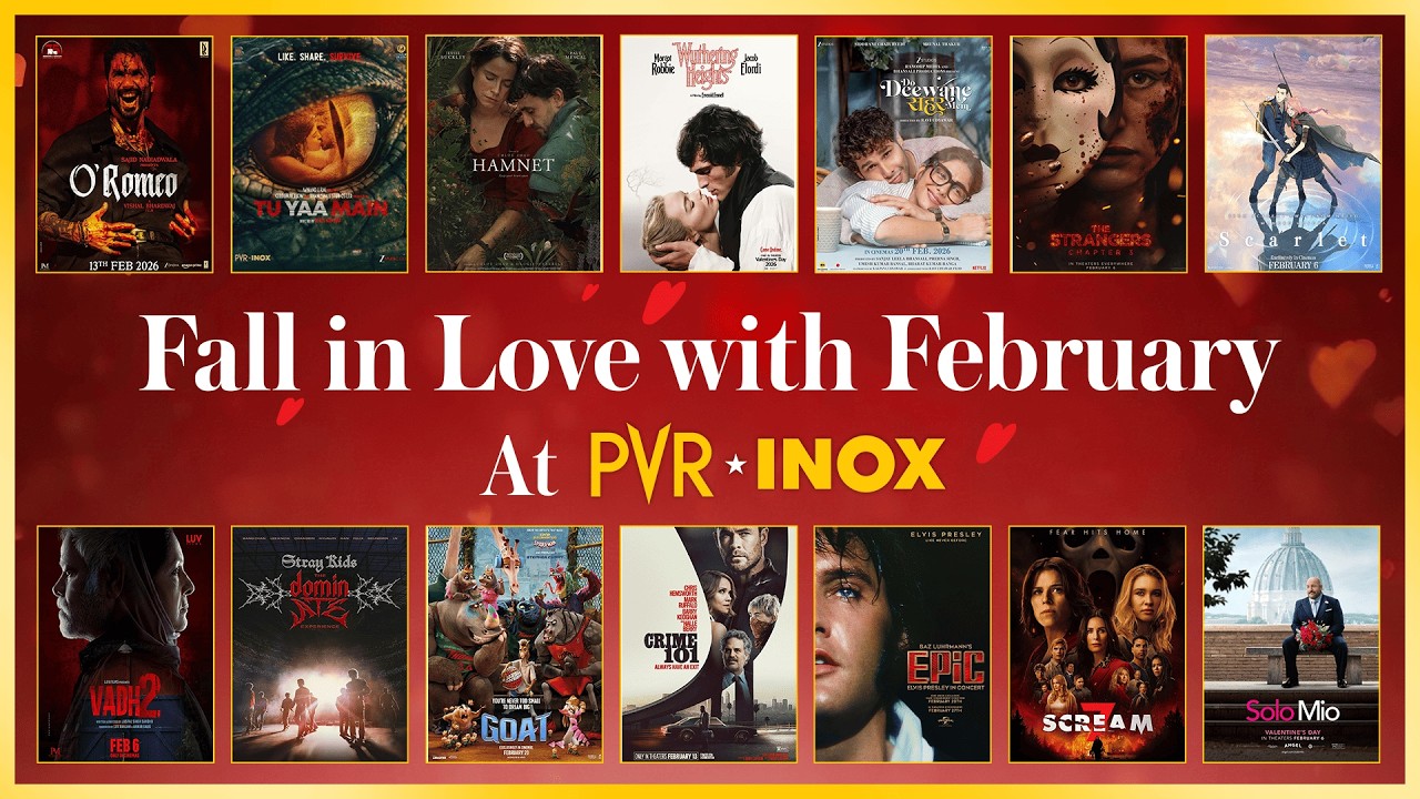 Get ready for a February filled with epic blockbusters | PVR INOX