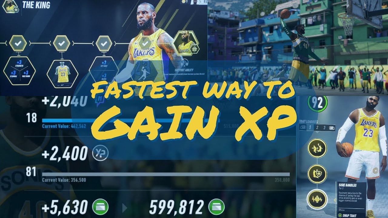 NBA Live 19: The Fastest Way To Gain XP and Traits