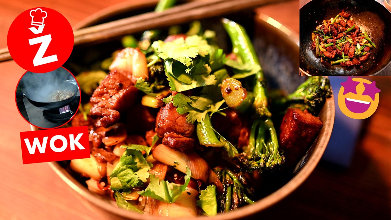 Wok - ohne Schnickschnack zu einem ganz tollen Wok - Gericht