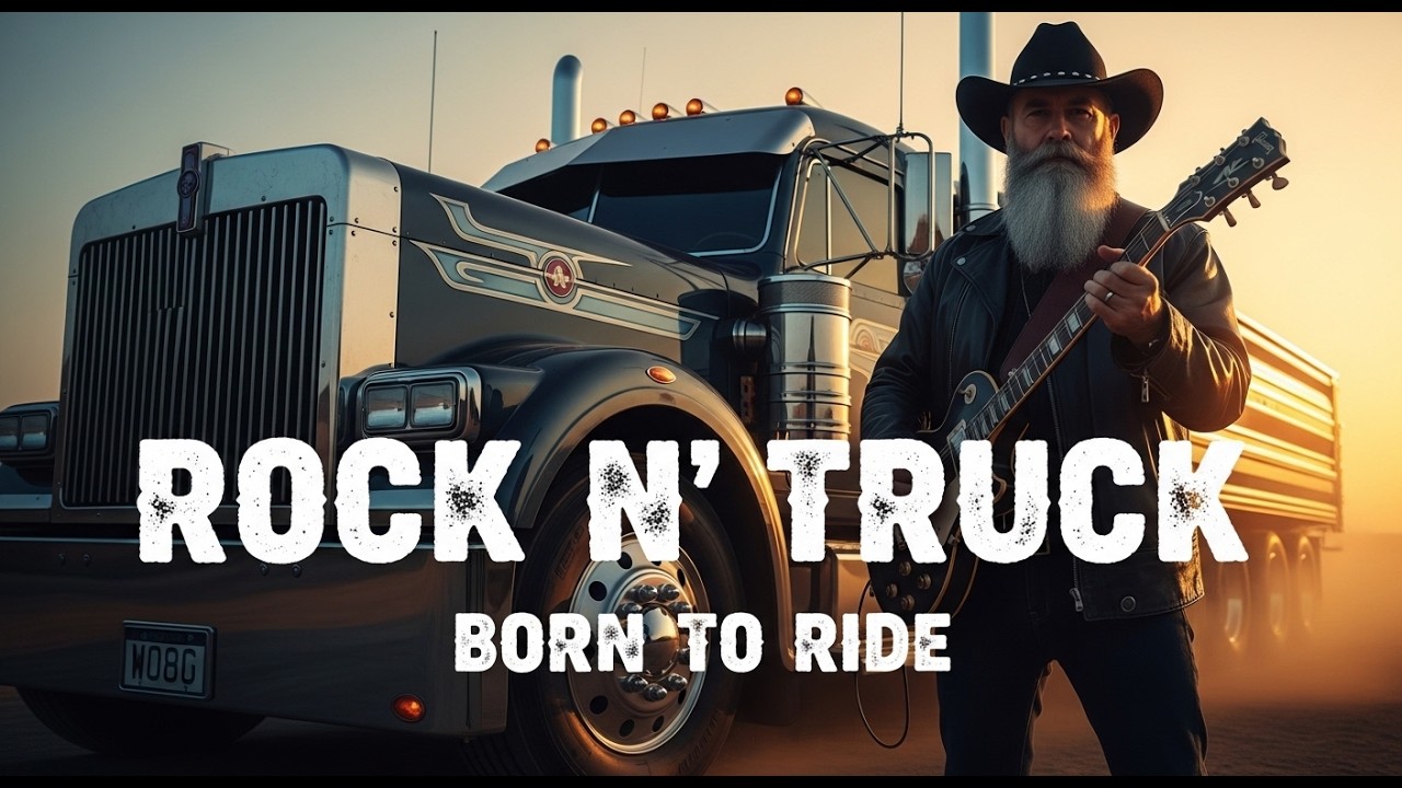 Truck Driving Music &ndash; Country Rock Highway Mix | Rock Miami Diesel #DrivingMusic #CountryRock