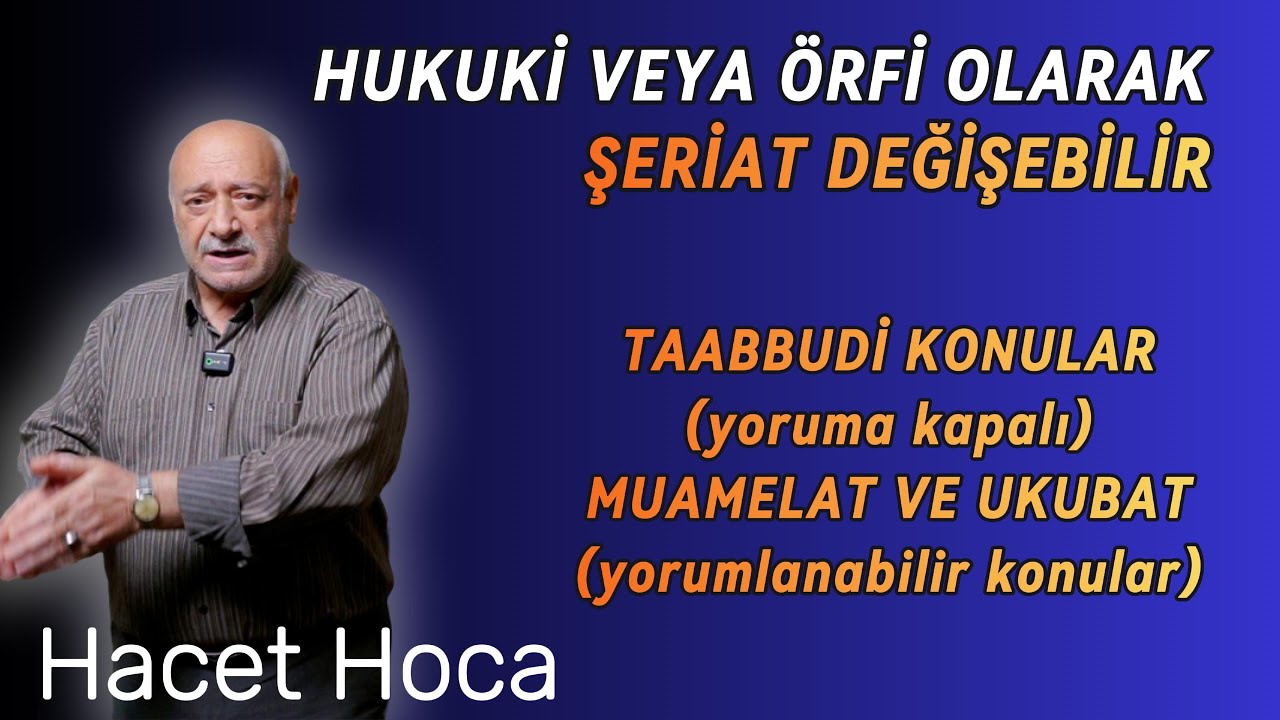 10. B&Ouml;L&Uuml;M | TAABBUDİ (İtikat, İbadet, Ahlak) KONULAR - MUAMELAT VE UKUBAT (Ceza) MUSTAFA HACET HOCA