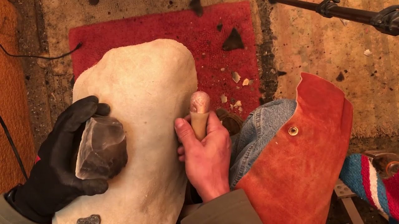 Spalling a square shaped rock part one