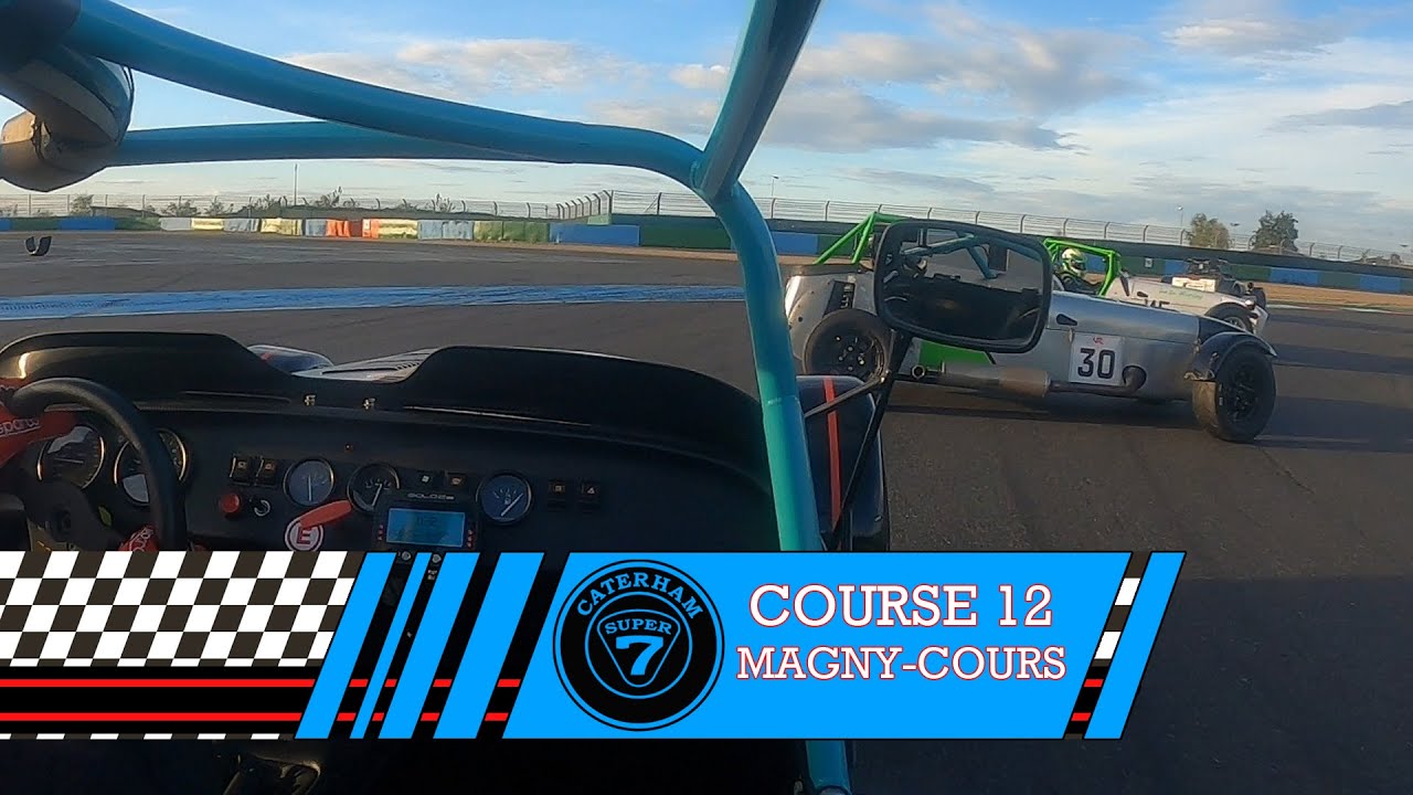 Championnat Caterham 2024 - P1 au premier virage en course 2 !!!!