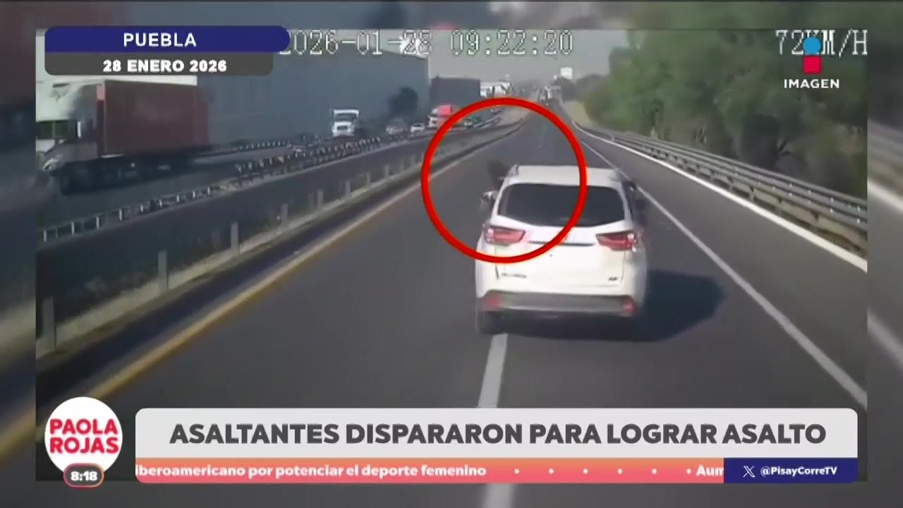 Asalto armado a plena luz del día en la México-Puebla | DPC con Paola Rojas