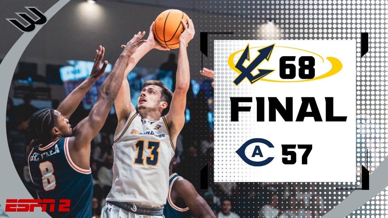 MBB Game Highlights: UC San Diego v. UC Davis - March 8, 2025