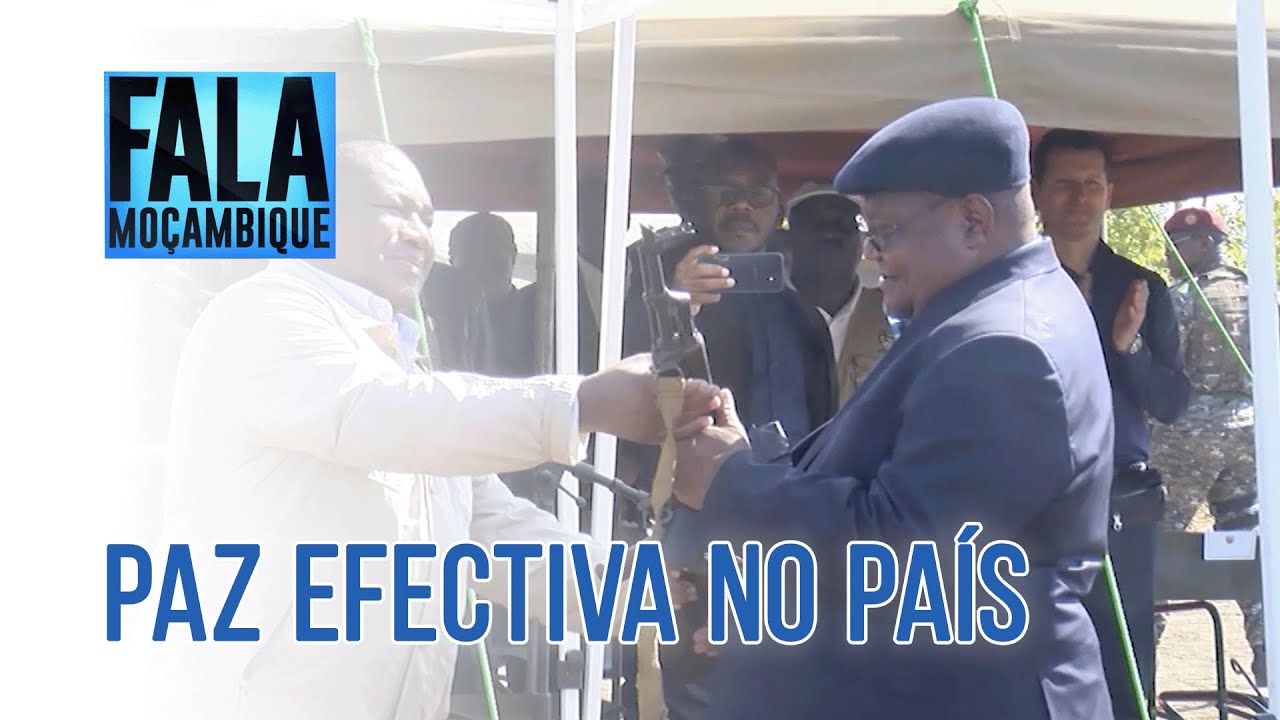 Ossufo Momade entrega última arma da Renamo a Filipe Nyusi @PortalFM24